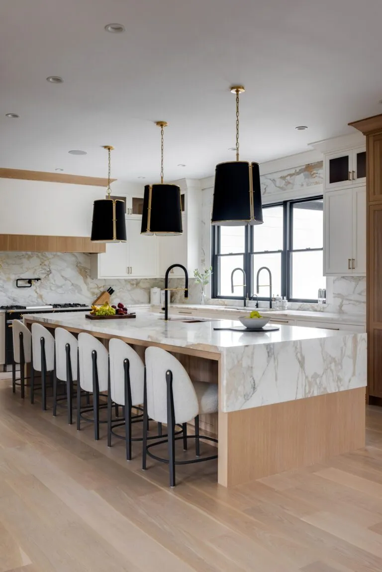 Marble_Waterfall_Island_Modern_Kitchen