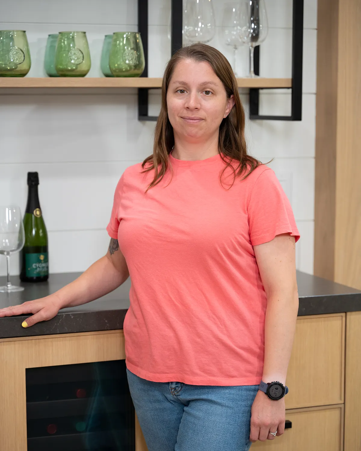 Photo of Master Design Cabinetry admin assistant, Brenda Smoker. Master Design Cabinetry designs and builds bespoke luxury cabinetry.