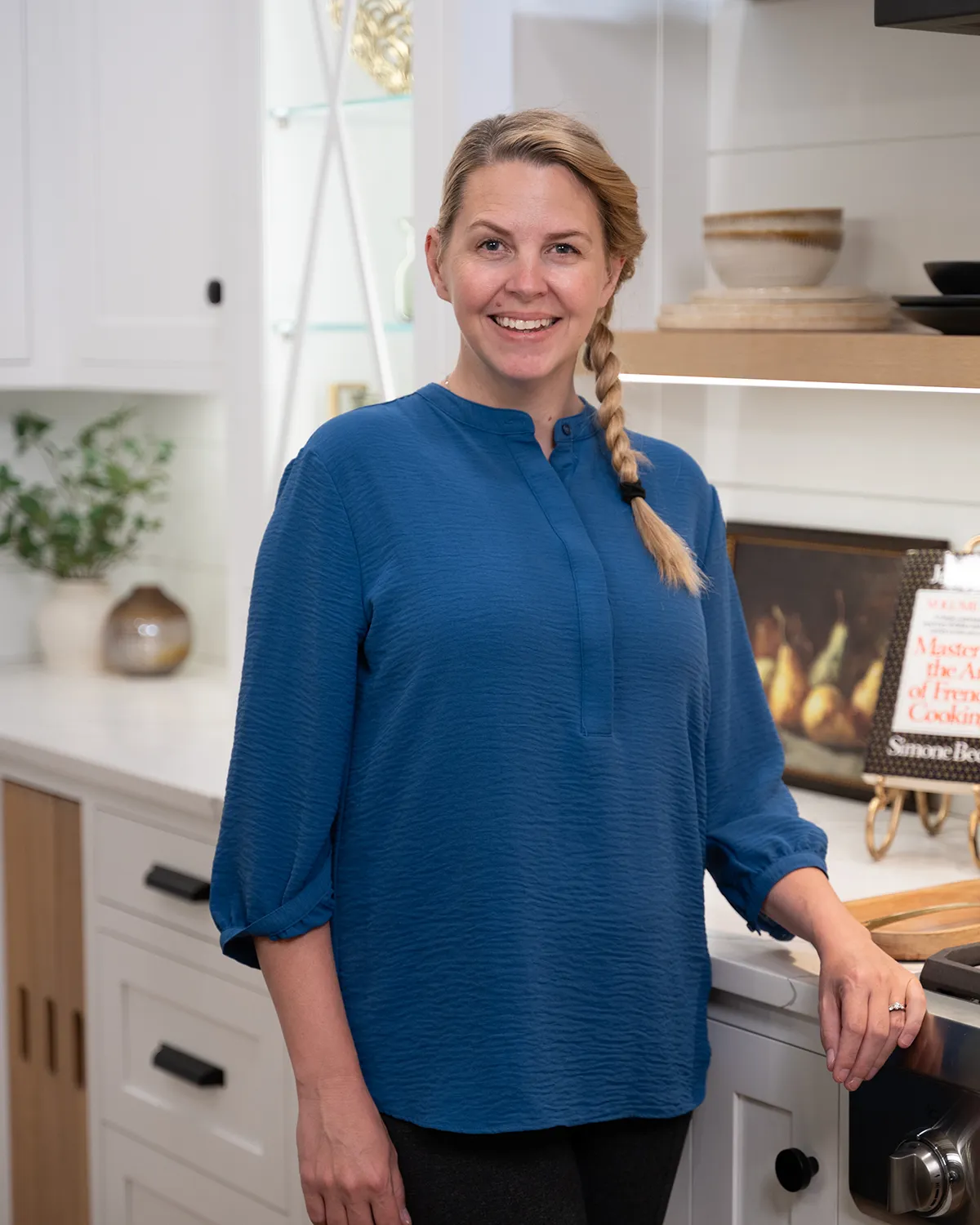 Master Design Cabinetry marketing associate, JodiLee Popham. Master Design Cabinetry designs and builds bespoke luxury cabinetry.